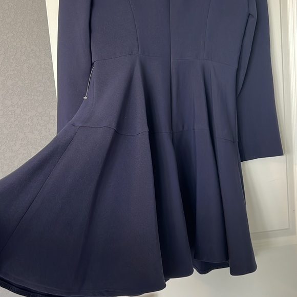 Gal Meets Glam Classic Navy Long Sleeve Dress - Picture 6 of 6